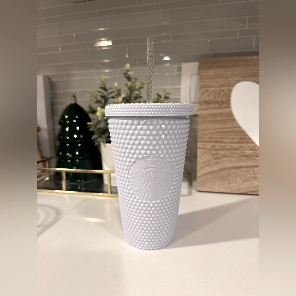 Starbucks White Tumbler - Picture 4 of 6